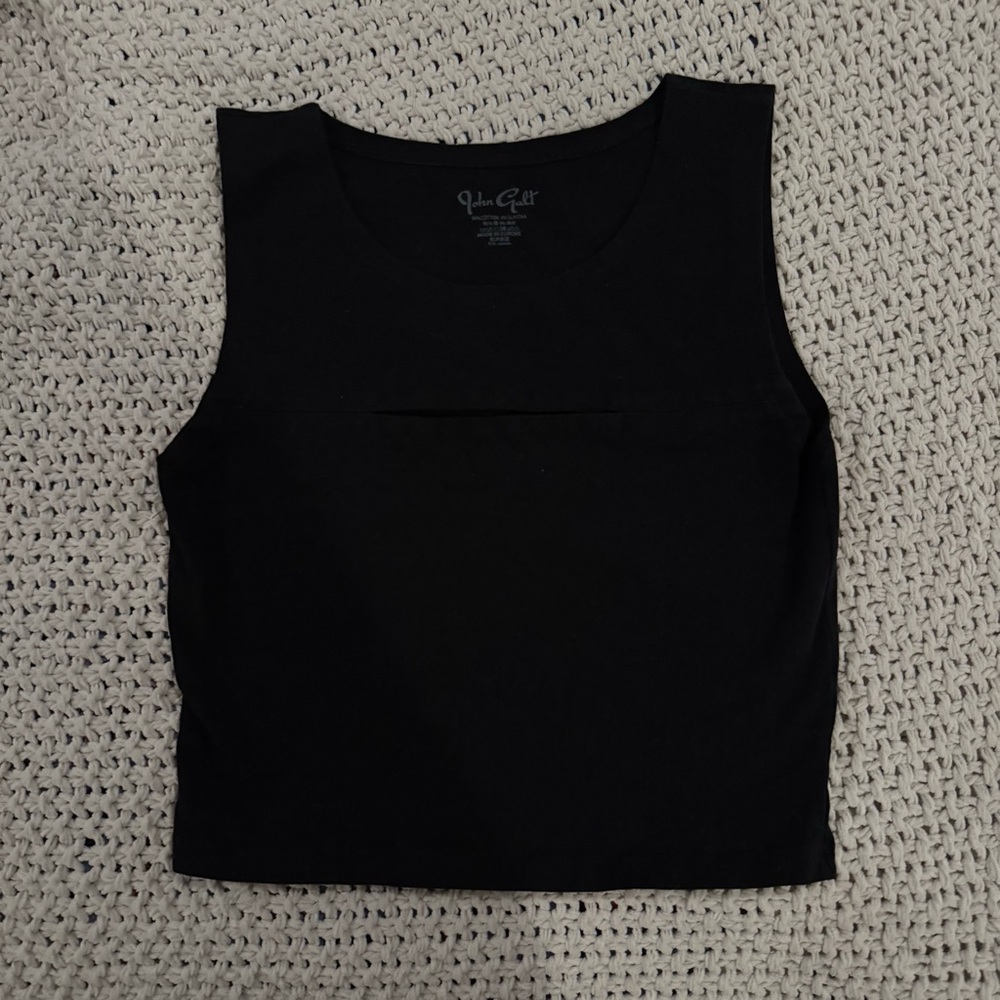 Brandy Melville Classic Black Crop Top